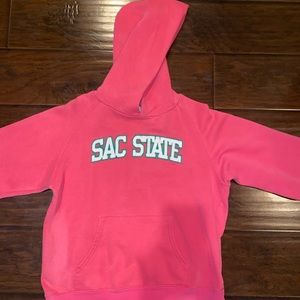 Pink Sac State Hoodie